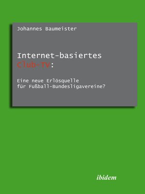 cover image of Internet-basiertes Club-TV